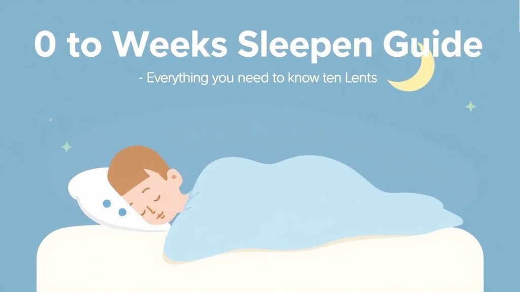 Practical checklist visual for 0 to 4 Weeks (Newborn) Sleep Guide: Everything You Need to Know