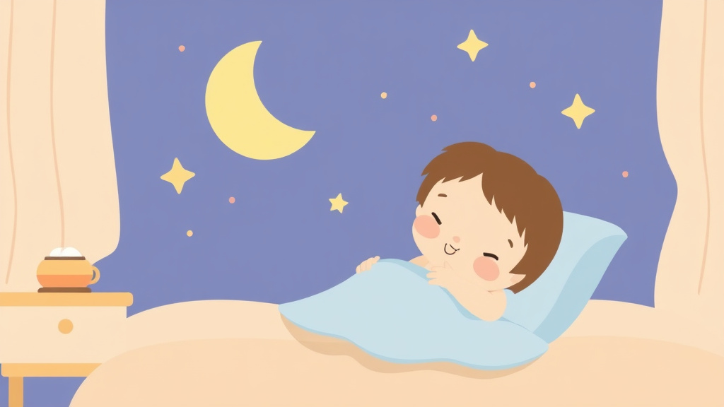 A professional illustration depicting 1 Month Old Sleep Guide: Everything You Need to Know