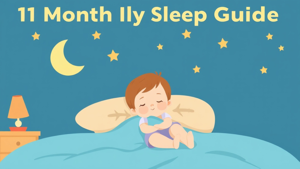 An informative visual explaining 11 Month Old Sleep Guide: Everything You Need to Know for beginners and professionals