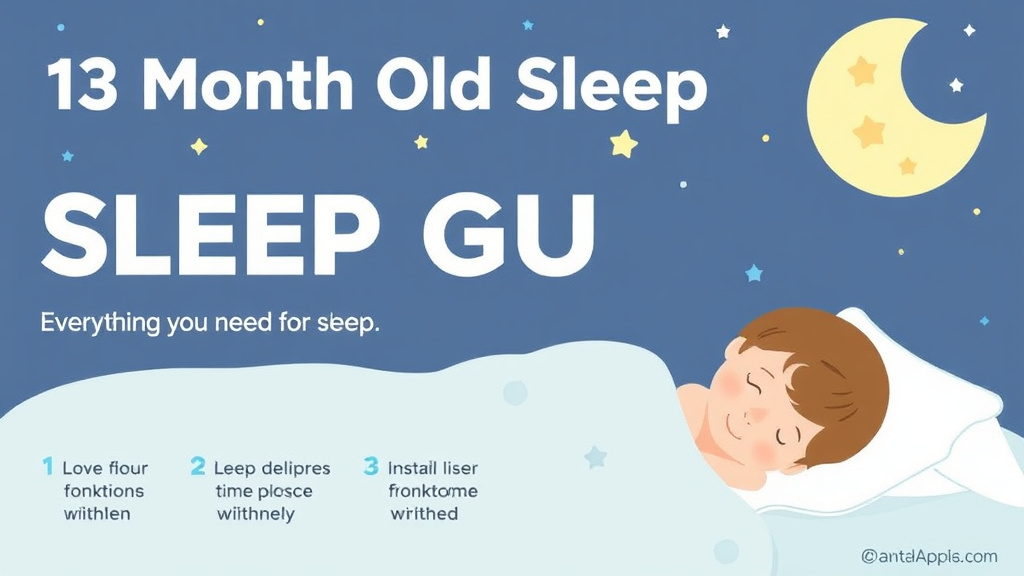 Process flow illustration for putting 13 Month Old Sleep Guide: Everything You Need to Know into action