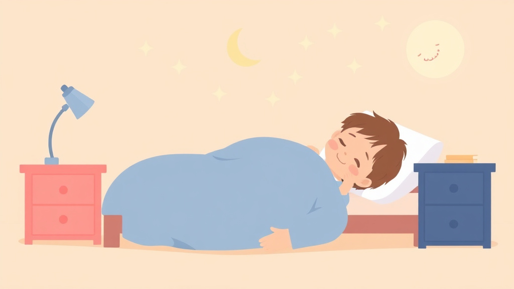 A professional illustration depicting 18 Month Old Sleep Guide: Everything You Need to Know