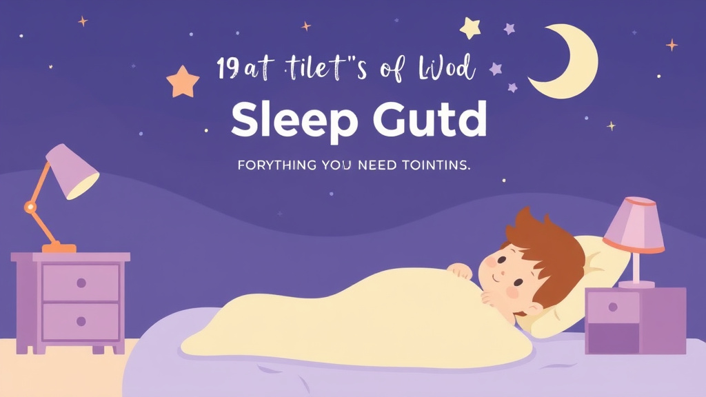 Visual overview of 19 Month Old Sleep Guide: Everything You Need to Know with key concepts highlighted