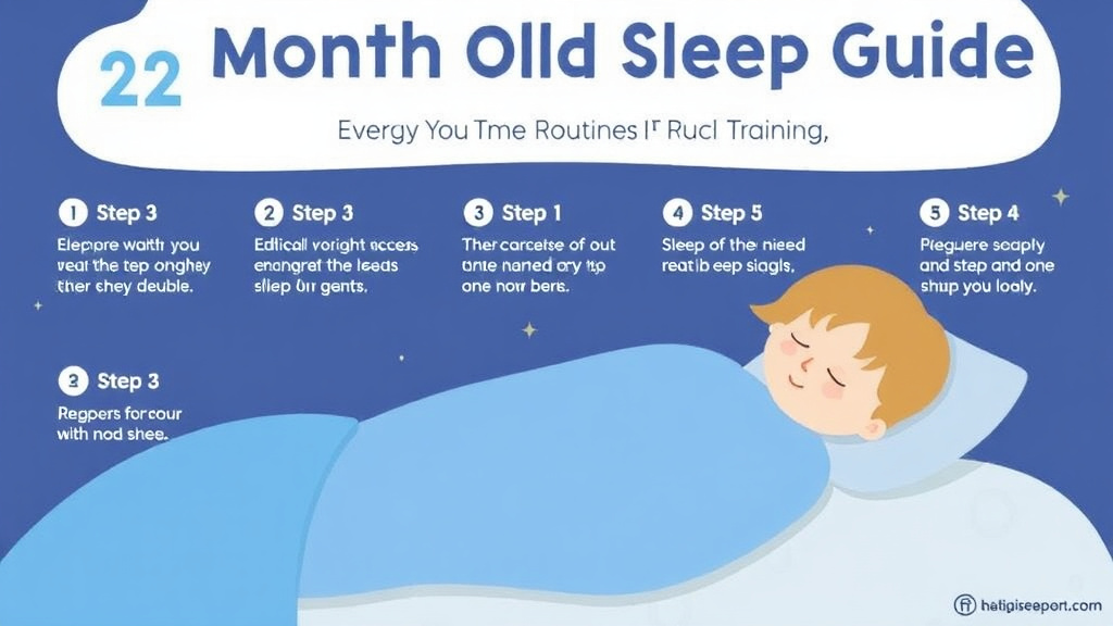 Action-oriented illustration showing how to apply 22 Month Old Sleep Guide: Everything You Need to Know