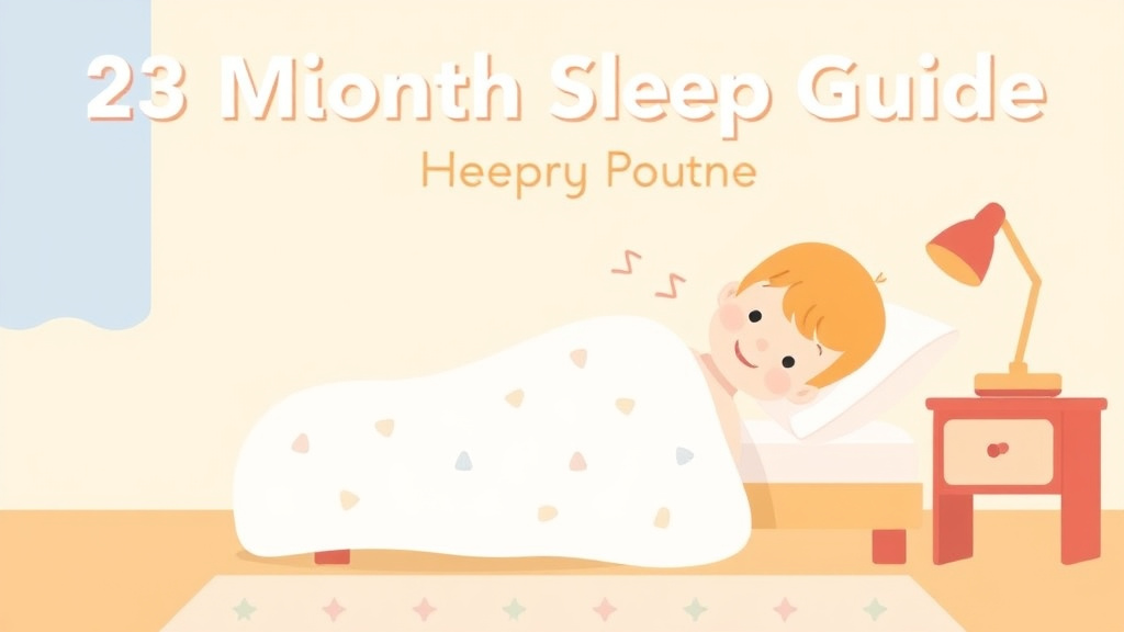 Visual overview of 23 Month Old Sleep Guide: Everything You Need to Know with key concepts highlighted