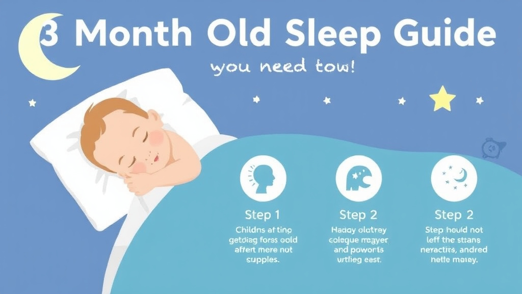 Action-oriented illustration showing how to apply 3 Month Old Sleep Guide: Everything You Need to Know