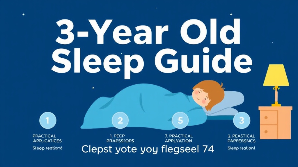 Action-oriented illustration showing how to apply 3 Year Old Sleep Guide: Everything You Need to Know