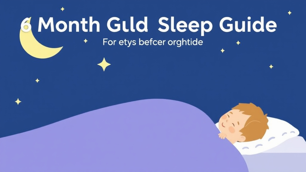 Practical checklist visual for 6 Month Old Sleep Guide: Everything You Need to Know