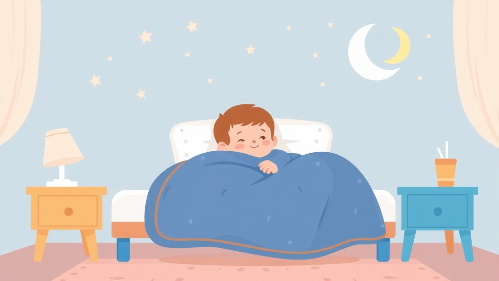 A professional illustration depicting 7 Month Old Sleep Guide: Everything You Need to Know