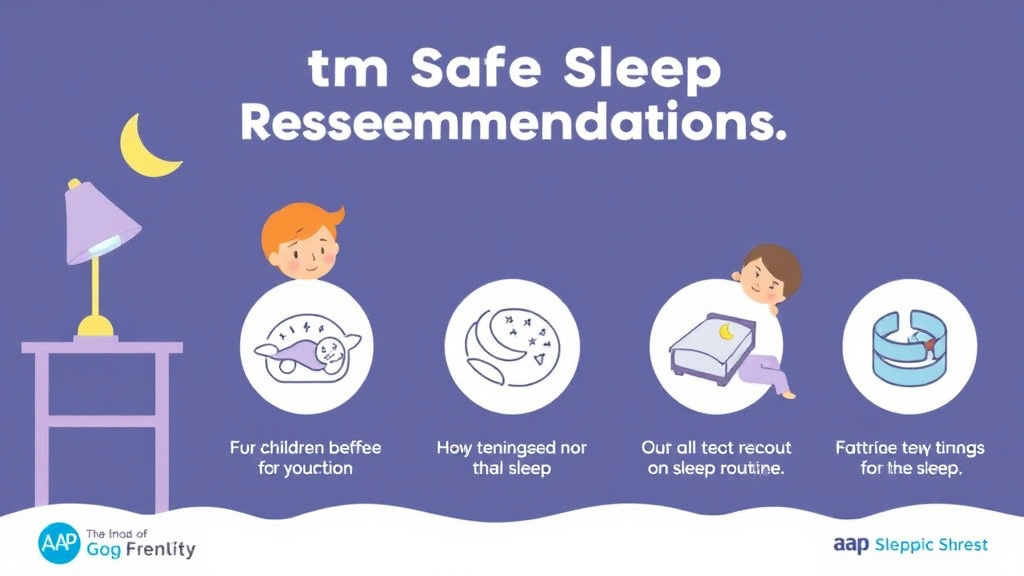 Process flow illustration for putting aap Safe Sleep Recommendations into action