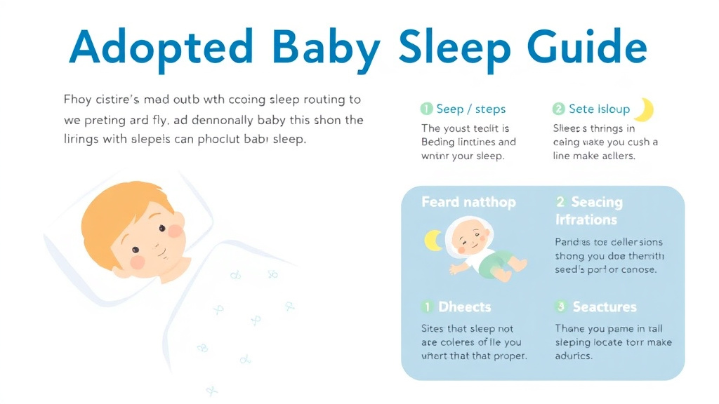 Process flow illustration for putting adopted Baby Sleep Guide into action
