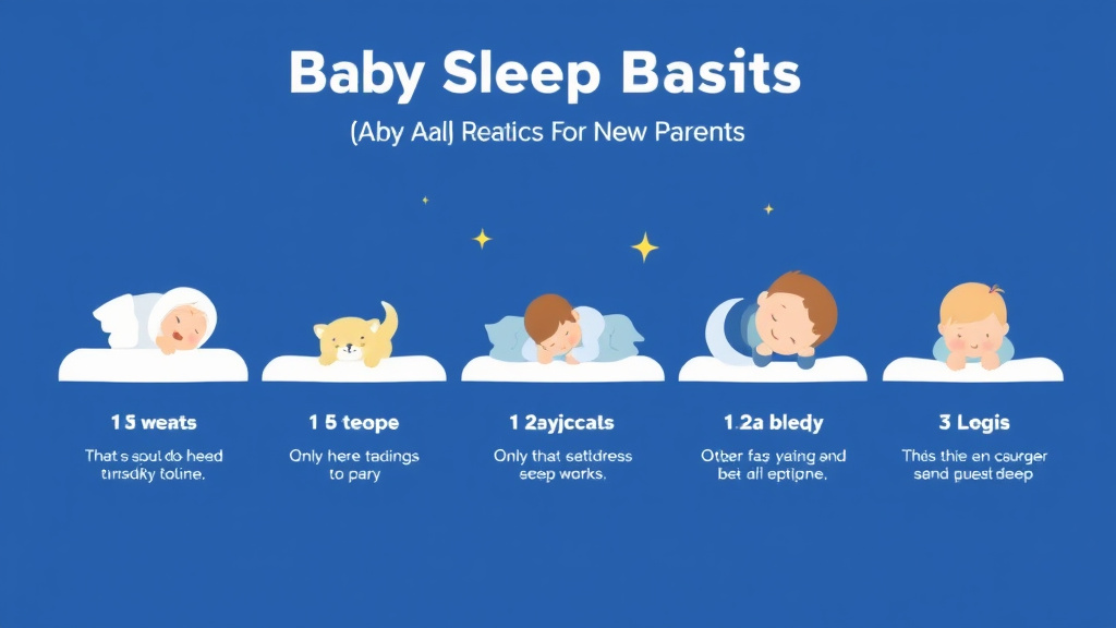 Hands-on guide visualization for baby Sleep Basics For New Parents