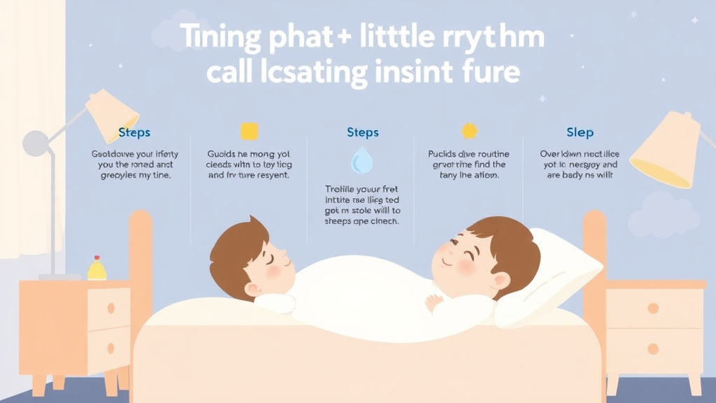 Step-by-step visual guide for implementing circadian Rhythm Development In Babies