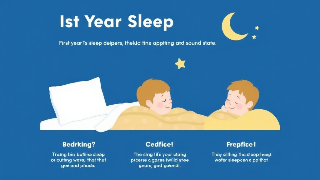 Process flow illustration for putting first Year Sleep Overview into action