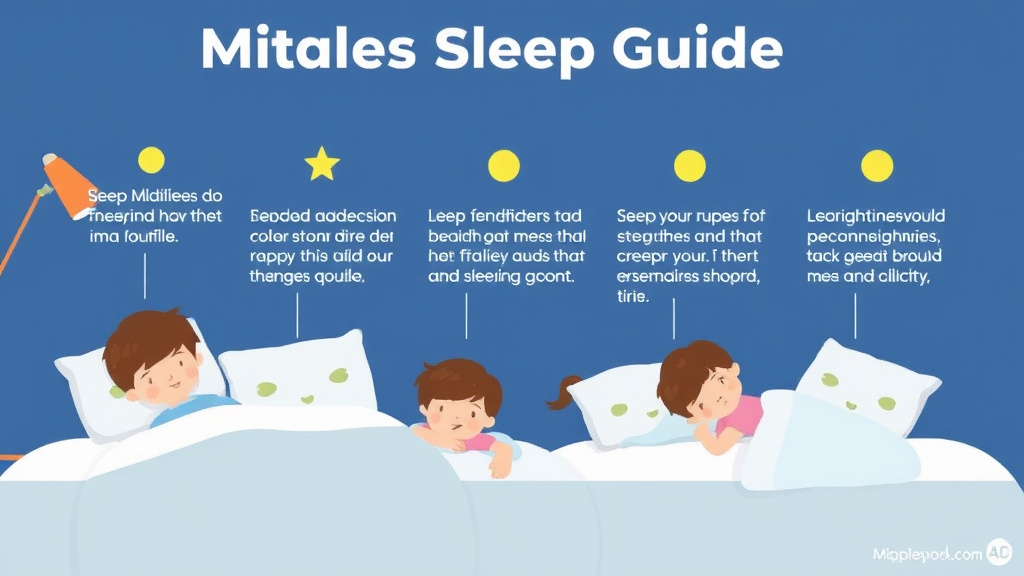 Action-oriented illustration showing how to apply multiples Sleep Guide