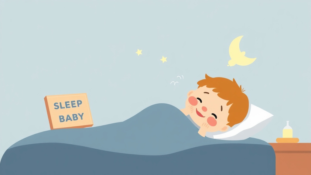 Educational graphic covering the essentials of overtired Baby Signs