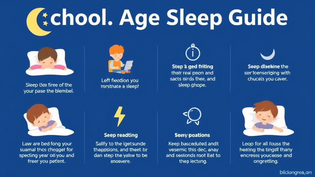 Practical workflow diagram for school Age Sleep Guide