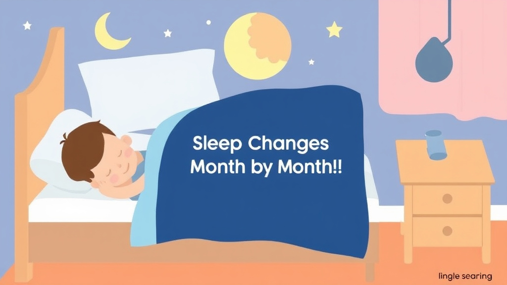 Hands-on guide visualization for sleep Changes Month By Month