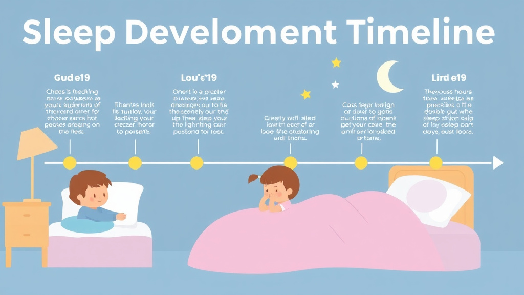 Process flow illustration for putting sleep Development Timeline into action