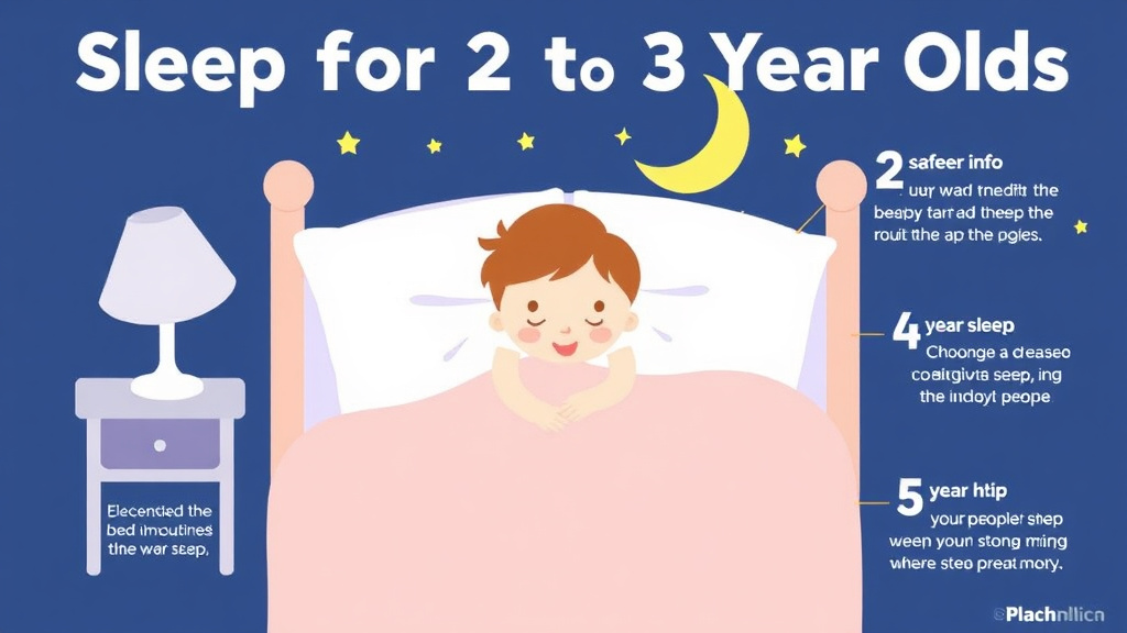 Practical workflow diagram for sleep For 2 To 3 Year Olds