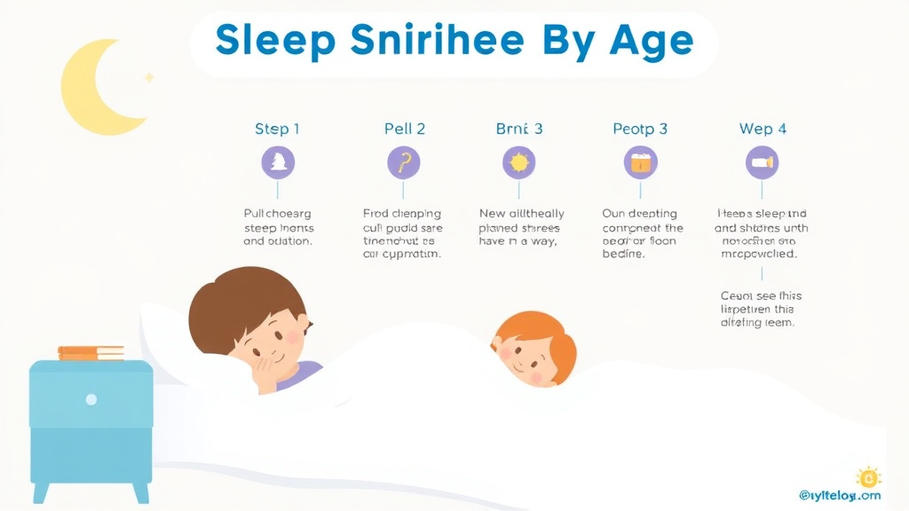 Practical workflow diagram for sleep Milestones By Age