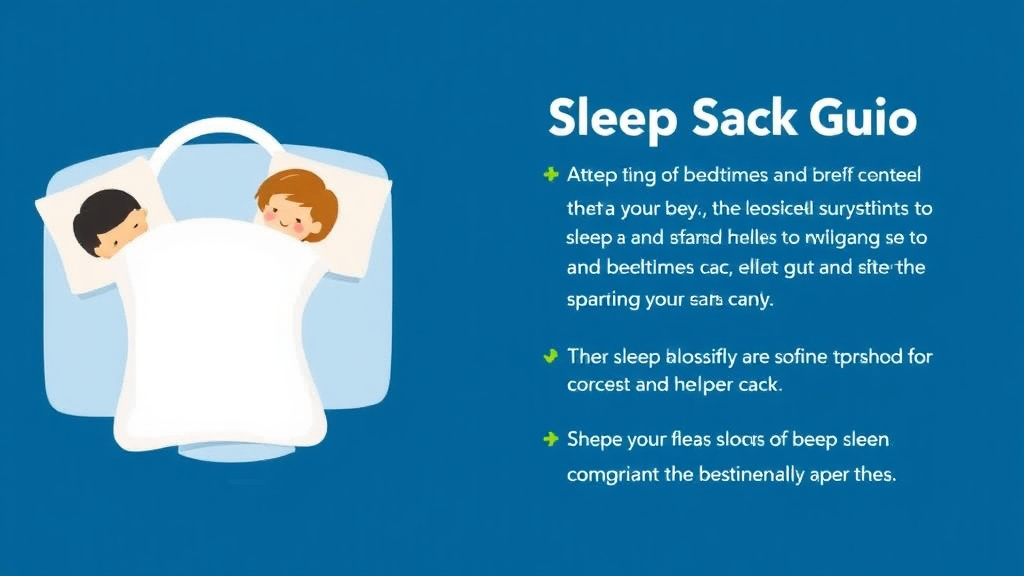 Process flow illustration for putting sleep Sack Guide into action