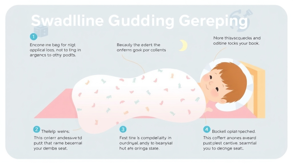 Step-by-step visual guide for implementing swaddling Guidelines