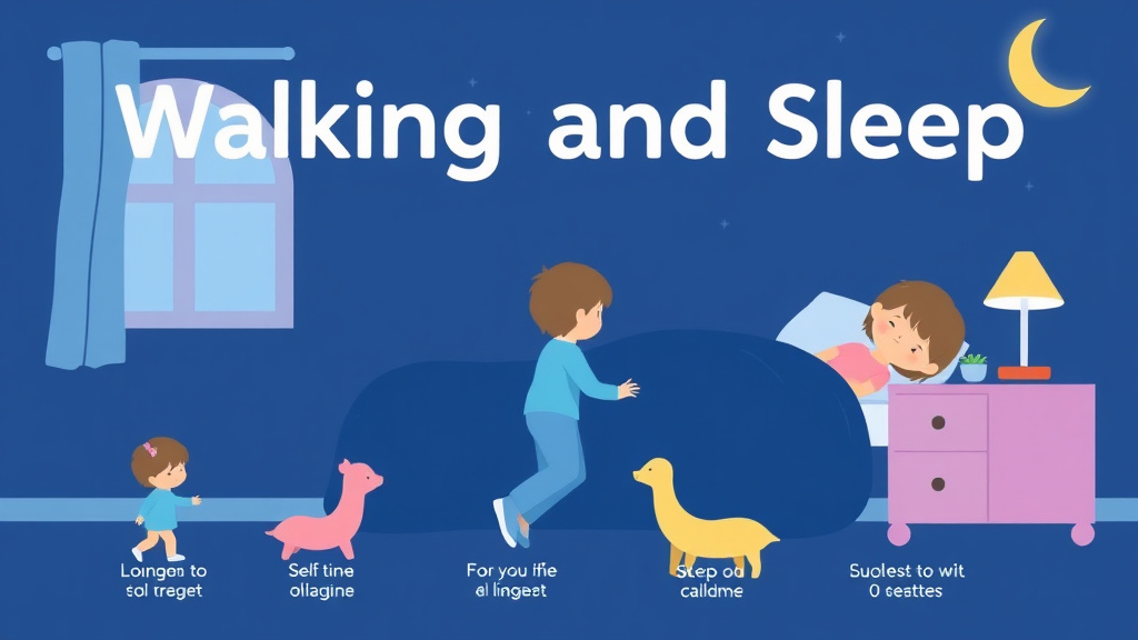Real-world application diagram for walking And Sleep
