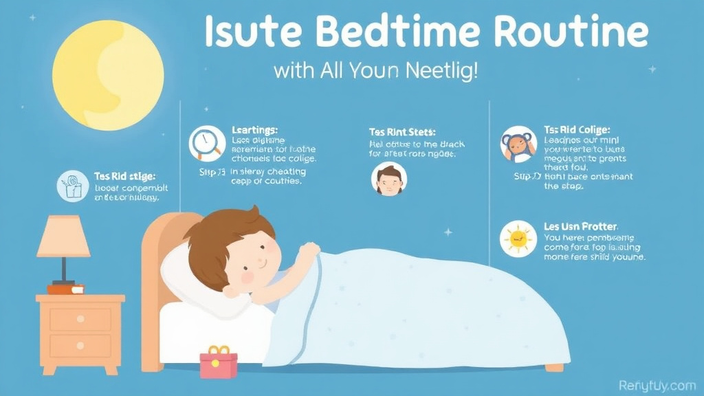 Practical checklist visual for 15 Minute Bedtime Routine with All the Essentials