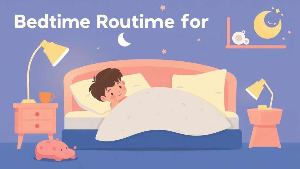 An informative visual explaining bedtime Routine for a 4 Year Old: Step by Step for beginners and professionals