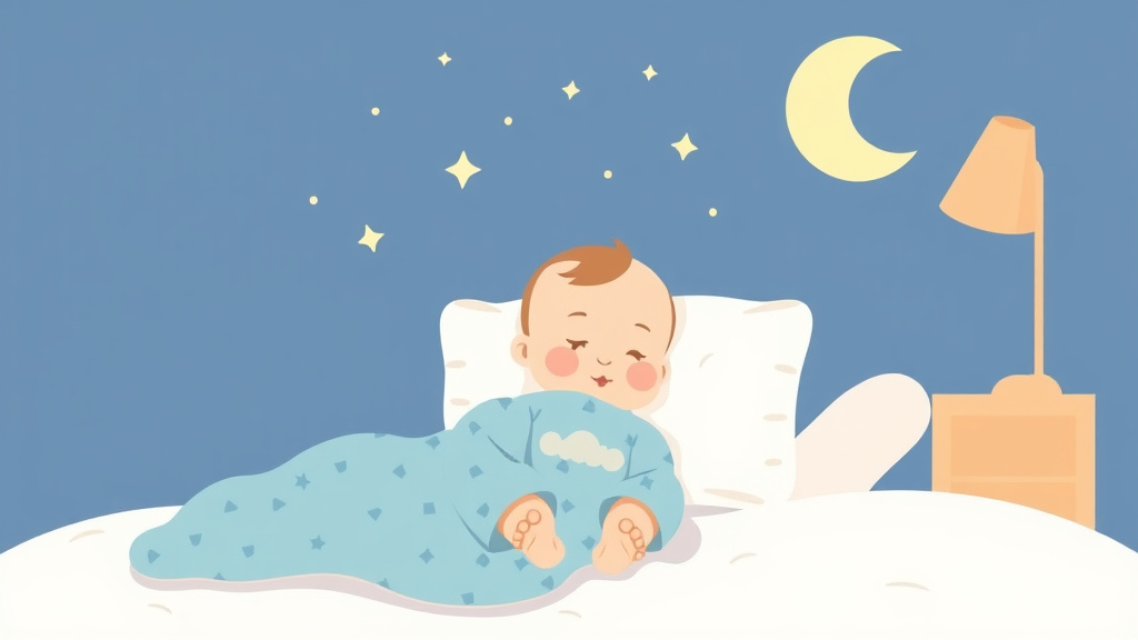 Clear illustration of bedtime Routine for a 9 Month Old: Step by Step with supporting details