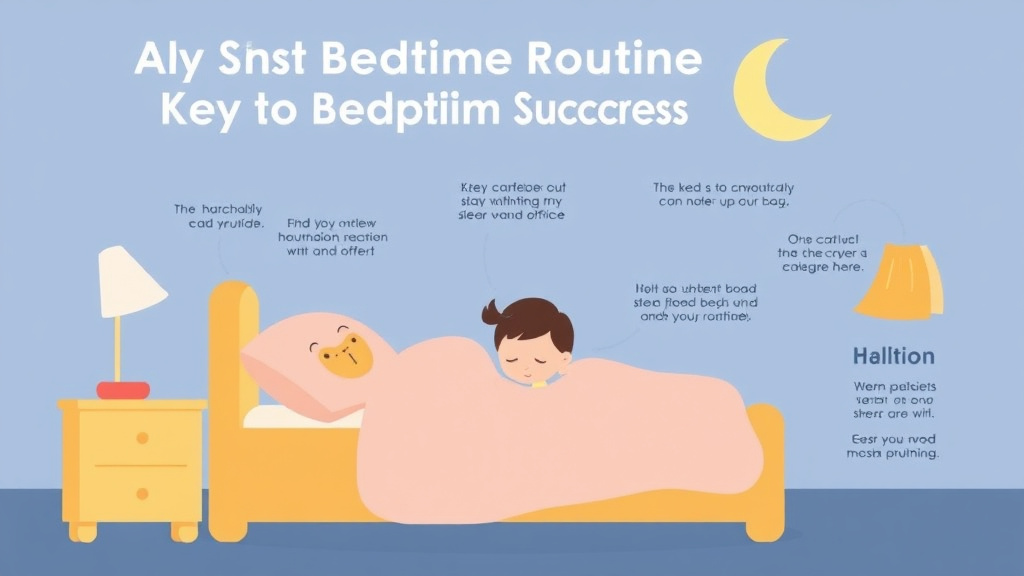 Hands-on guide visualization for why Bedtime Routine Is Key to Sleep Training Success