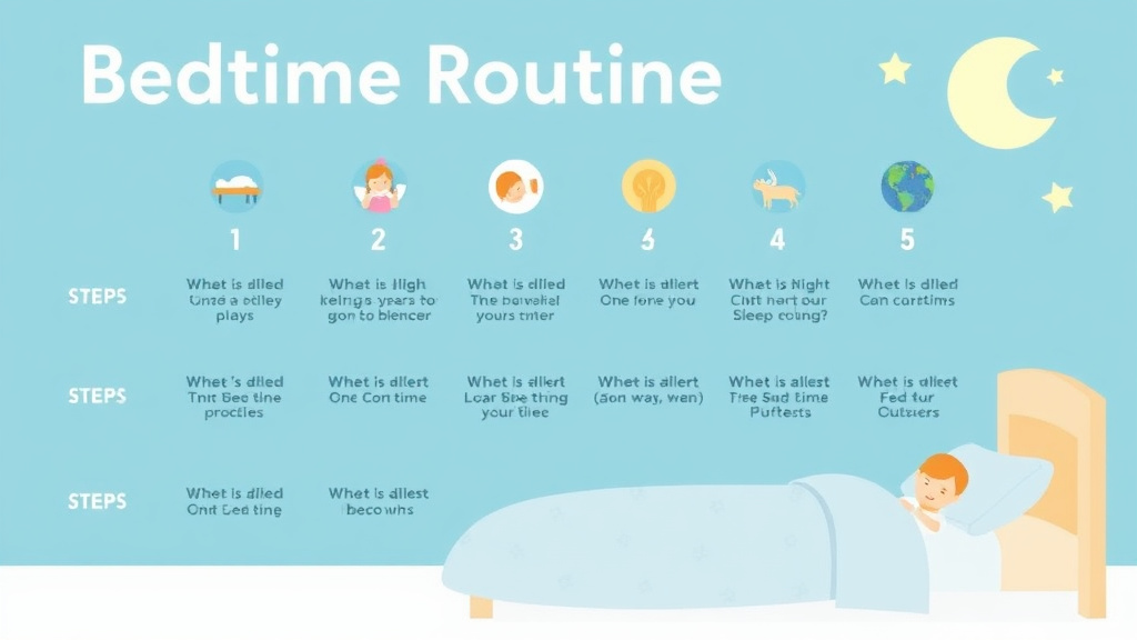 Practical checklist visual for bedtime Routine Chart