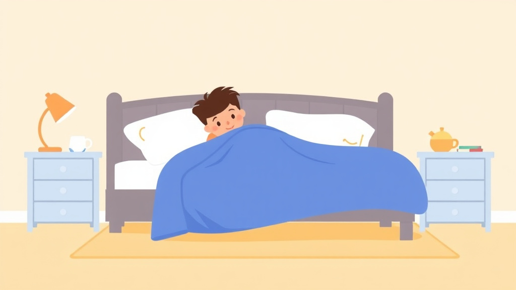 Visual overview of bedtime Routine Length with key concepts highlighted