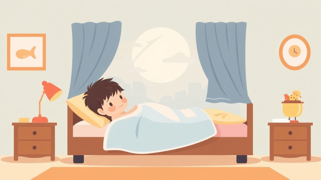 Clear illustration of bedtime Routine When Traveling with supporting details