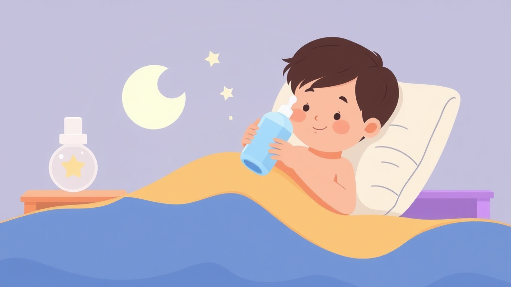 Conceptual diagram showing how bedtime Routine With Bottle works in practice