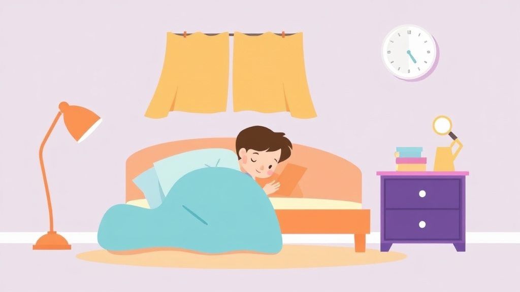 Visual overview of building a Bedtime Routine from Scratch with key concepts highlighted