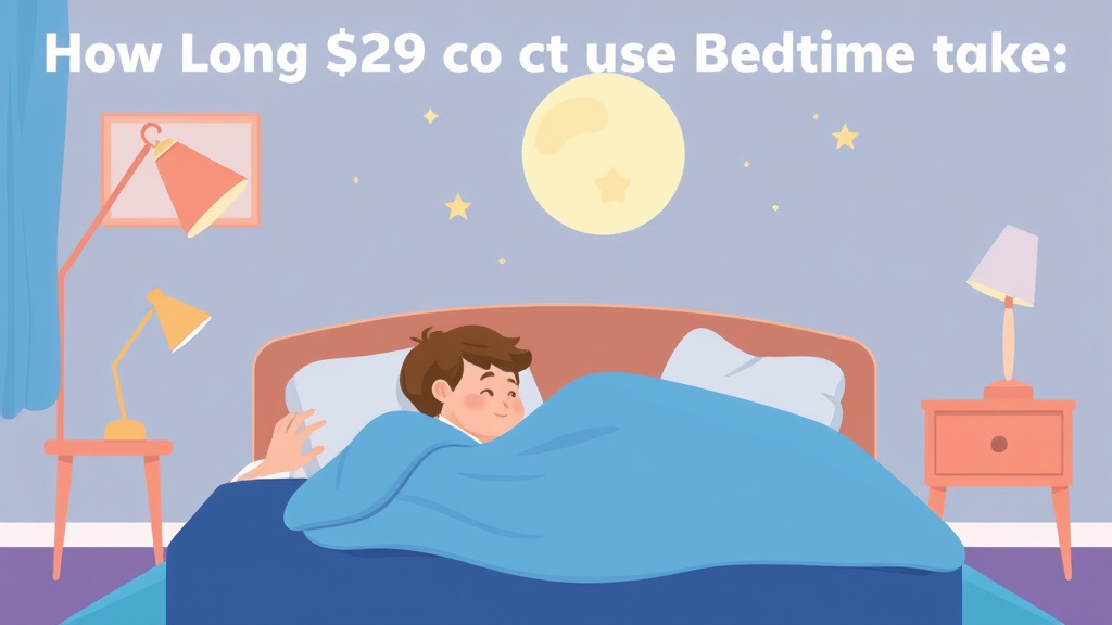 Visual overview of how Long Should Bedtime Take with key concepts highlighted