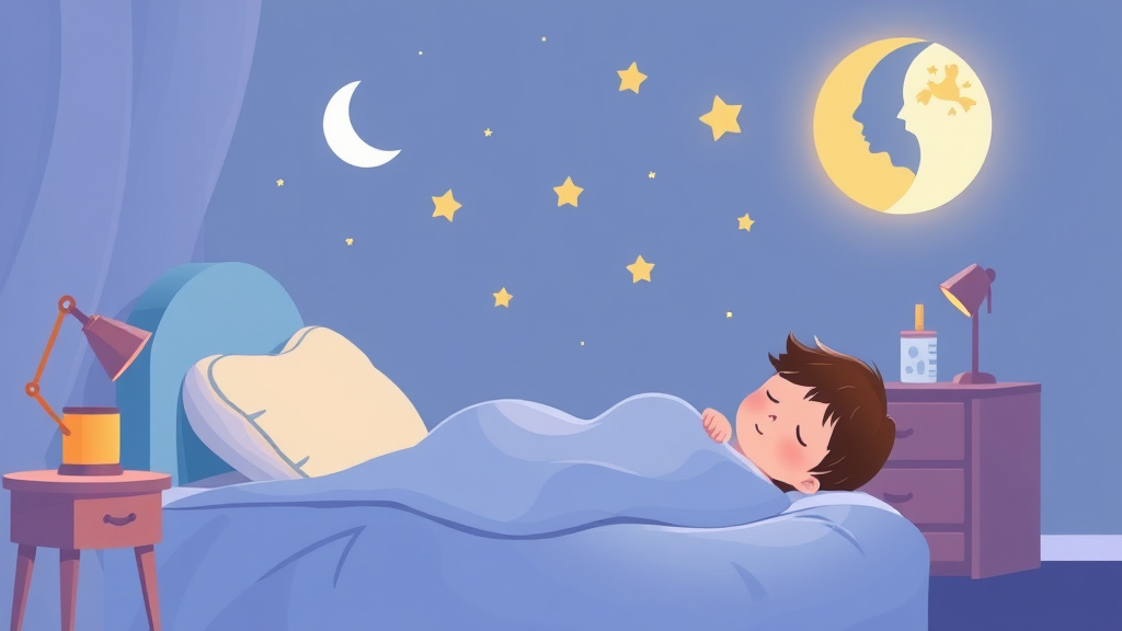 Clear illustration of lullabies For Sleep with supporting details