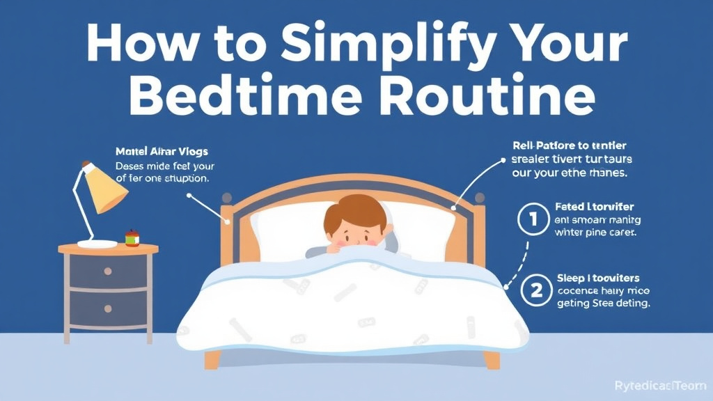 Practical checklist visual for simplify Your Bedtime Routine