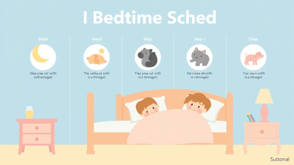 Practical checklist visual for visual Bedtime Schedule