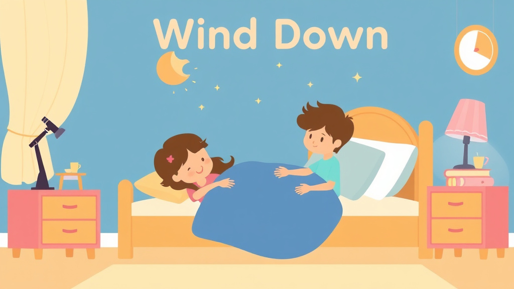 An informative visual explaining wind Down Activities for beginners and professionals