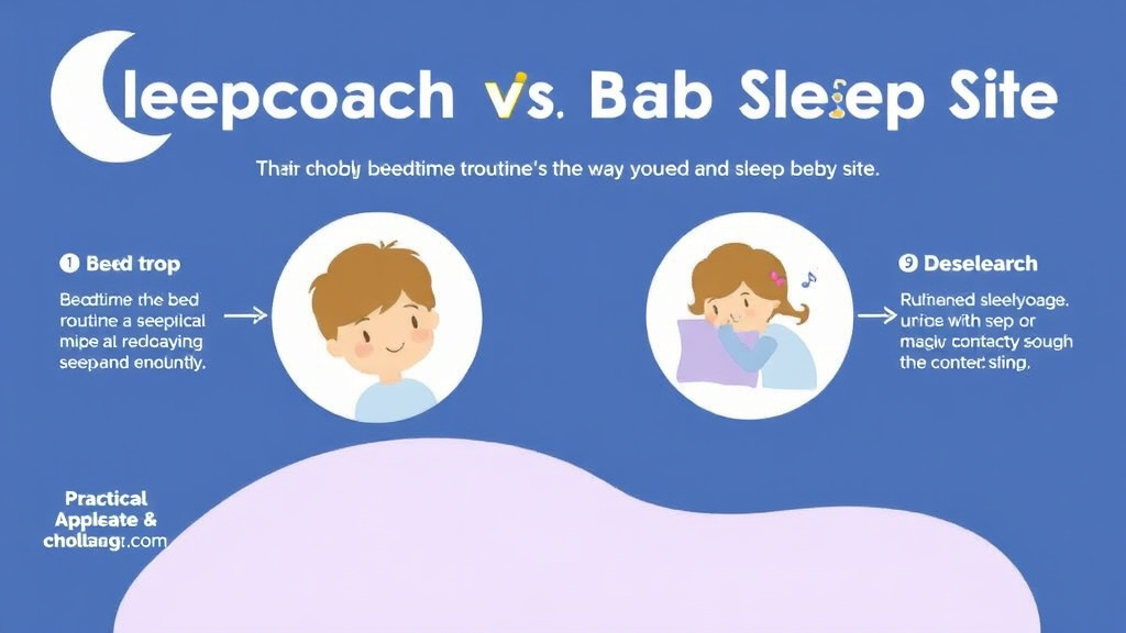 Practical checklist visual for sleepcoach Vs Baby Sleep Site