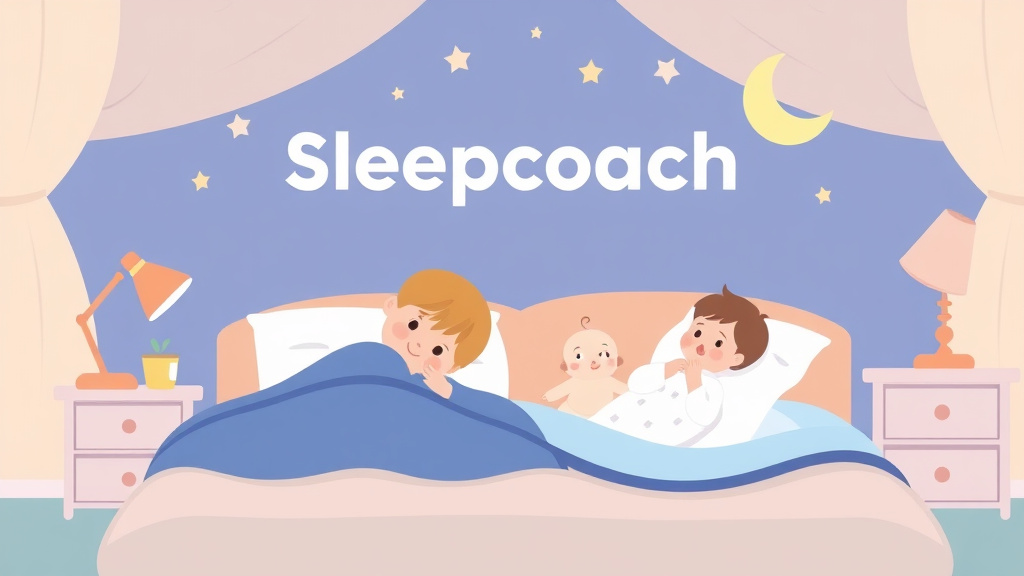 Educational graphic covering the essentials of sleepcoach Vs Taking Cara Babies
