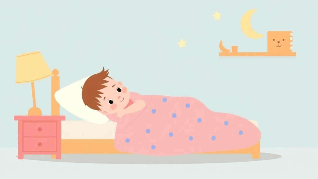 Illustration showing key concepts related to 12 month old nap schedule: how many naps and how long