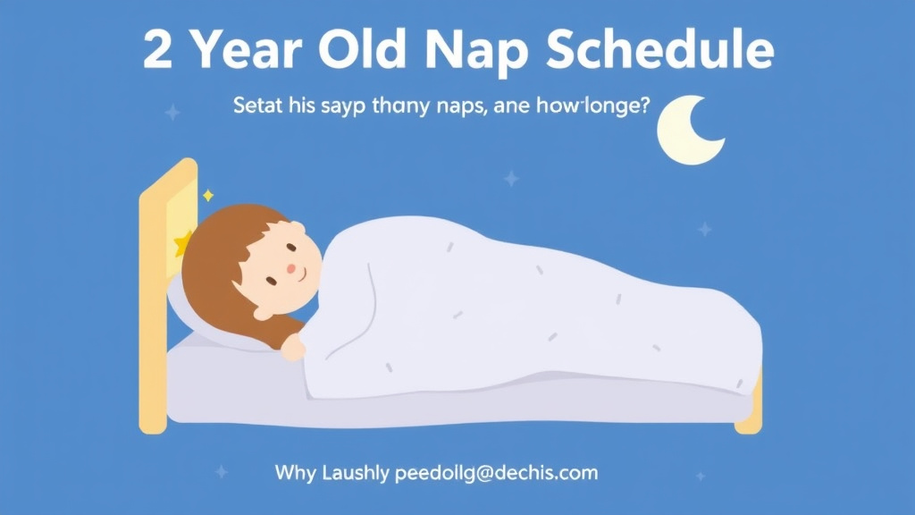 Visual guide for practical steps in 2 year old nap schedule: how many naps and how long
