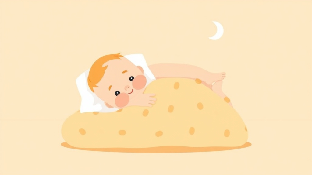 Illustration showing key concepts related to 3 month old nap schedule: how many naps and how long
