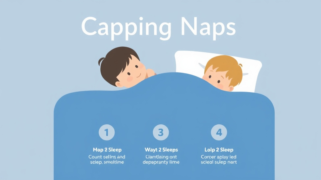 Visual guide for practical steps in capping naps