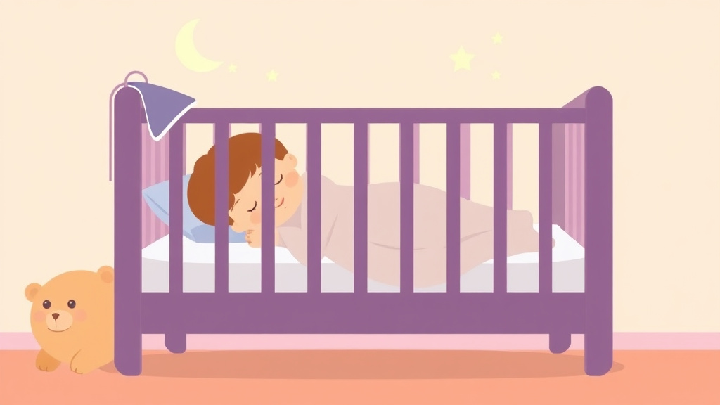 Illustration showing key concepts related to crib hour for short naps