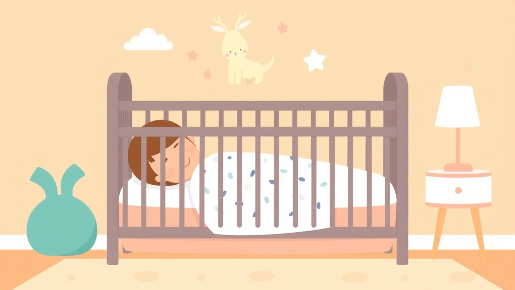 An informative visual explaining crib Nap Training for beginners and professionals
