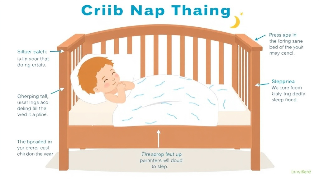 Process flow illustration for putting crib Nap Training into action